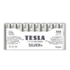 Tesla Batteries TESLA AAA SILVER + Alkaline 10 ks Shrink LR03 NEW