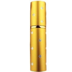 IZMAEL Flakónik na parfém Diamond-Zlatá KP8073