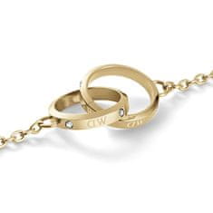 Daniel Wellington Krásny pozlátený náhrdelník s kryštálmi Classic Lumine DW00400353