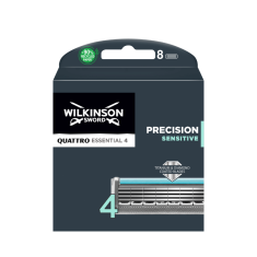 Wilkinson Sword Quattro Essential Precision Sensitive - 8 ks