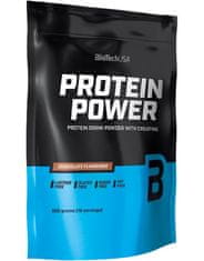 BioTech USA Protein Power 500 g, jahoda-banán