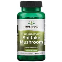 Swanson Shiitake Mushroom, 60 kapsúl