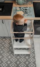iMex Toys Drevená učiaca veža Montessori - Kitchen Helper BTM pomocník do kuchyne