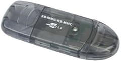 Gembird čítačka kariet SD a MMC, USB