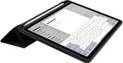 FIXED pouzdro Padcover+ sa stojánkem a pouzdrem pro Pencil pro Apple iPad Pro 11" (2020-2022), čierna