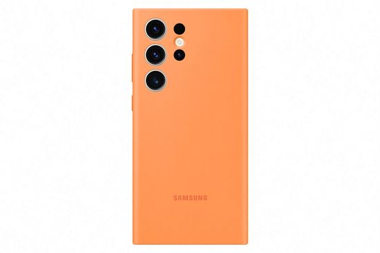 SAMSUNG silikonový zadní kryt pro Galaxy S23 Ultra, oranžová