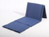 BONEX Plážové molitanové skladacie ležadlo 60x180 modrá bodka