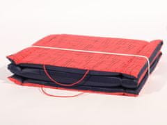 BONEX Plážové molitanové skladacie ležadlo 60x180 červené