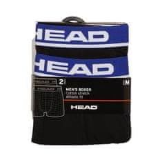 Head 2PACK pánske boxerky čierné (701202741 008) - veľkosť L