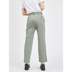 Gap Dievčenské khaki nohavice s vysokým pásom GAP_801228-02 4