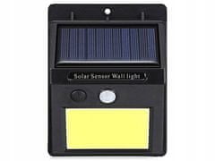Iso Trade ISO 8814 Solárne vonkajšie 48 LED COB osvetlenie s pohybovým senzorom