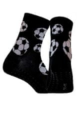 Wola Detské ponožky s protišmykovým chodidlom Futbalová lopta EU 21-23