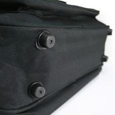 Bellugio Pánska textilná taška Kenny, čierna