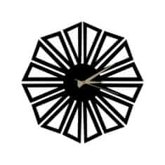 Wallity Dekoratívne nástenné hodiny Hedef 50 cm čierne