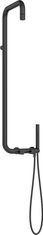 Deante Silia čierna sprchový stĺp, so sprchovou batériou (NQS_N4XM)
