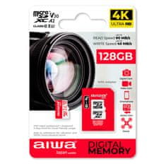 AIWA MSDV30 128 GB karta Micro SD s adaptérom U3, A2, SDXC, ip57