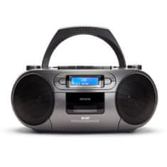 AIWA Rádio Boombox DAB+, CD/MP3, USB, BT, AUX II - BBTC-660DAB/MG