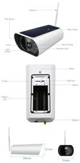 Innotronik Solárna Wi-Fi IP kamera IUB-BC22