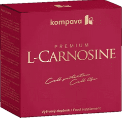 Kompava Premium L-Carnosine + Darček tbl 60 ks + ACIDO FIT tbl eff 10 ks Zdarma, 1x1 set