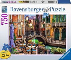 Ravensburger Puzzle Za súmraku v Benátkach XL 750 dielikov