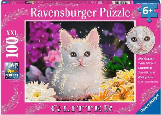 Ravensburger Trblietavé puzzle Mačka XXL 100 dielikov