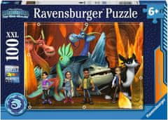 Ravensburger Puzzle Ako vycvičiť draka: The Nine Realms XXL 100 dielikov