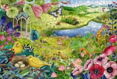 Ravensburger Drevené puzzle Divoká záhrada 500 dielikov