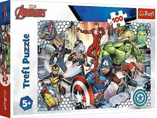 Trefl Puzzle Slávni Avengers 100 dielikov