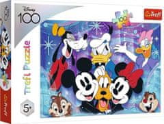 Trefl Puzzle Disney 100 rokov: Zábava v Disney Worlde 100 dielikov