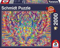 Schmidt Puzzle Divokosť v tigriom srdci 2000 dielikov