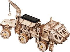 Robotime Rokr 3D drevené puzzle Planetárne vozítko Navitas Rover na solárny pohon 252 dielikov
