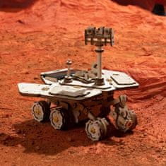 Robotime Rokr 3D drevené puzzle Planetárne vozítko Vagabond Rover na solárny pohon 153 dielikov