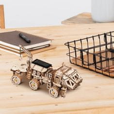 Robotime Rokr 3D drevené puzzle Planetárne vozítko Navitas Rover na solárny pohon 252 dielikov