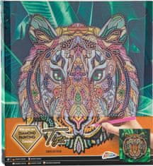 Grafix Diamantové maľovanie na ráme Tiger 30x30cm