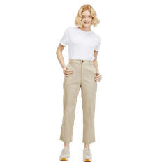 Gap Dievčenské nohavice khaki s vysokým vzrastom GAP_841275-01 4