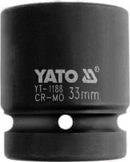 YATO Nadstavec 1" rázový šesťhranný 28 mm CrMo