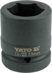 YATO Nadstavec 1" rázový šesťhranný 33 mm CrMo