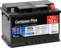 Compass Autobatérie COMPASS PLUS 12V 72Ah 640A