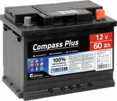 Compass Autobatérie COMPASS PLUS 12V 60Ah 480A