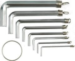 Vorel Súprava kľúčov imbus 10 ks 1,5 - 10 mm CrV