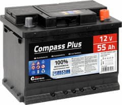 Compass Autobatérie COMPASS PLUS 12V 55Ah 420A