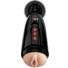 PDX Dirty Talk Starter Stroker vibračný masturbátor