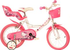 DINO Hello Kitty dievčenský bicykel, 14", 23 cm