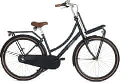Popal Daily Dutch Basic+ dámsky bicykel, 28", 59 cm, matná čierna