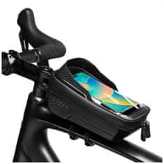 FIXED Odnímateľné puzdro mobilného telefónu na bicykel Bikee Bag FIXBIB-BK, čierny
