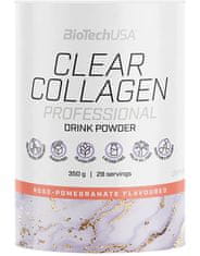 BioTech USA Clear Collagen 308 g, jahoda-brusnice
