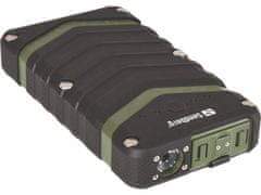 Sandberg prenosný zdroj USB 20100 mAh, Survivor Outdoor, pre chytré telefóny, čiernozelený