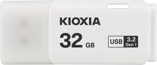 KIOXIA 32GB USB Flash Hayabusa 3.2 U301 biely,
