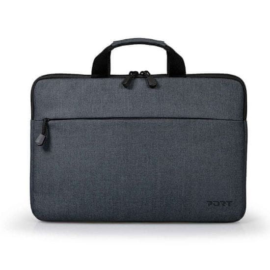 Port Designs BELIZE Toploading taška na 15,6'' notebook, šedá