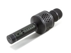 Technaxx PRO bluetooth karaoke mikrofón, 2x3W repro, LED RGB a funkciou TWS, čierna (BT-X35)